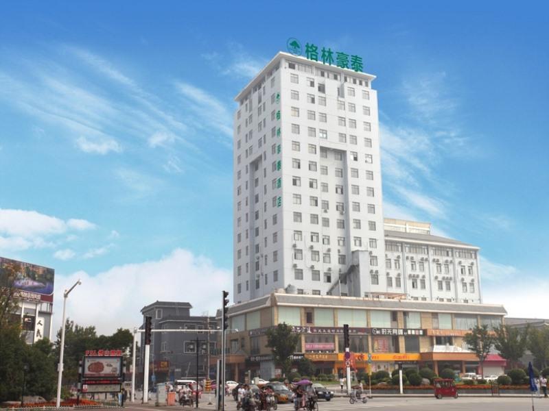Greentree Inn Jiangsu Xuzhou Feng County Liubang Plaza Express Hotel Exterior photo